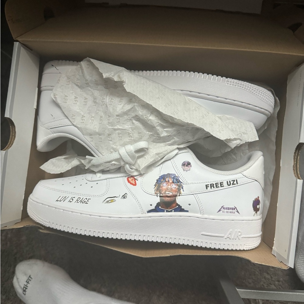 Lil Uzi Vert themed Air Force 1 Low